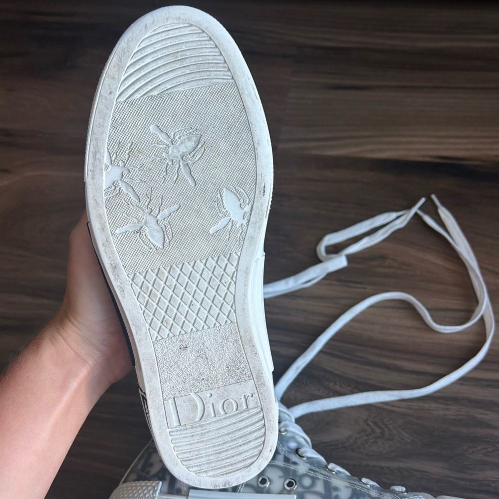Dior High Top Platform Sneakers - Picture 4 of 5